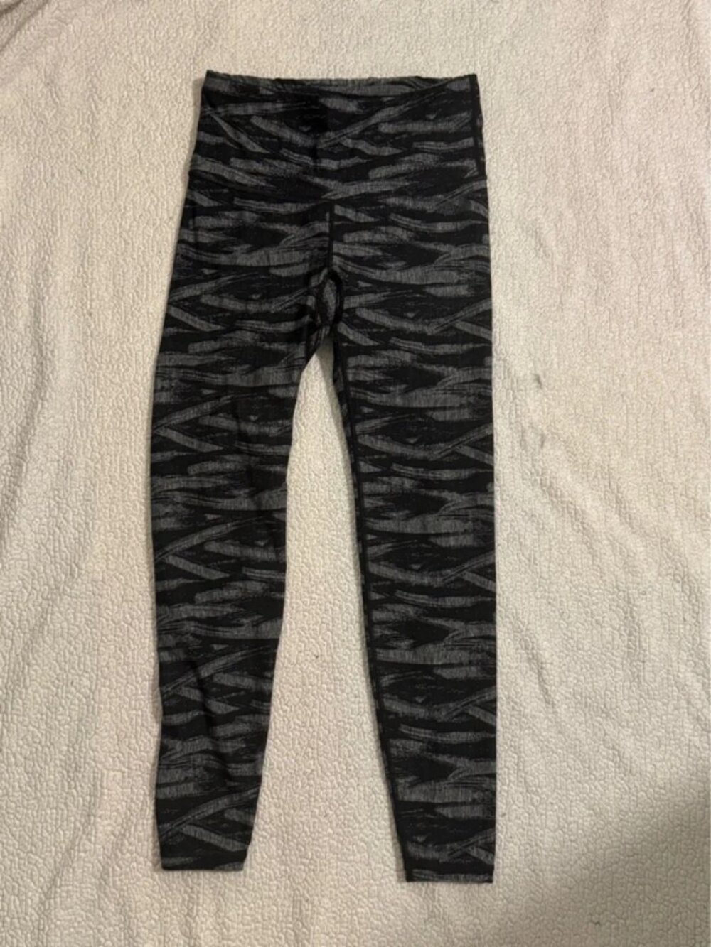Grey and Black Leggings
